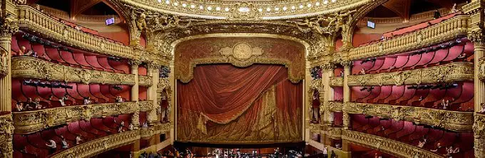 Intérieur de l'opéra Garnier
