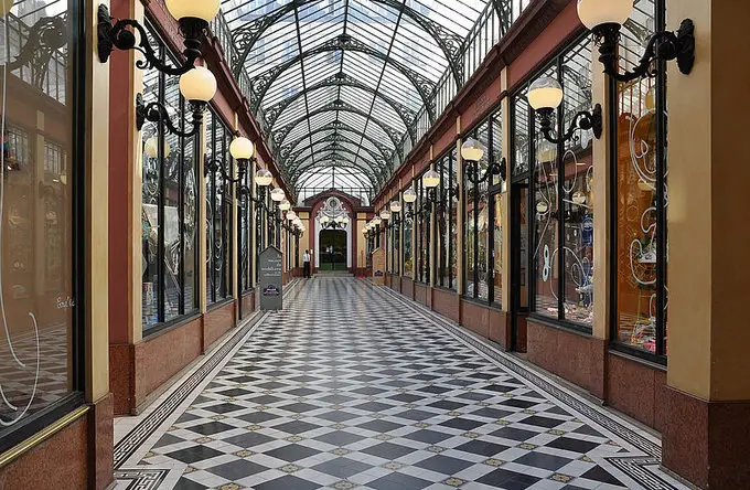 A covered pathway