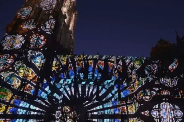 Cathédrale illuminer de Strasbourg