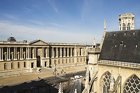 view Louvre / vue sur le Louvre