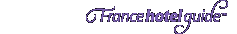 France Hotel Guide