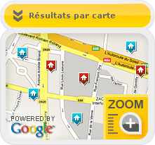 carte resultats hotels Paris