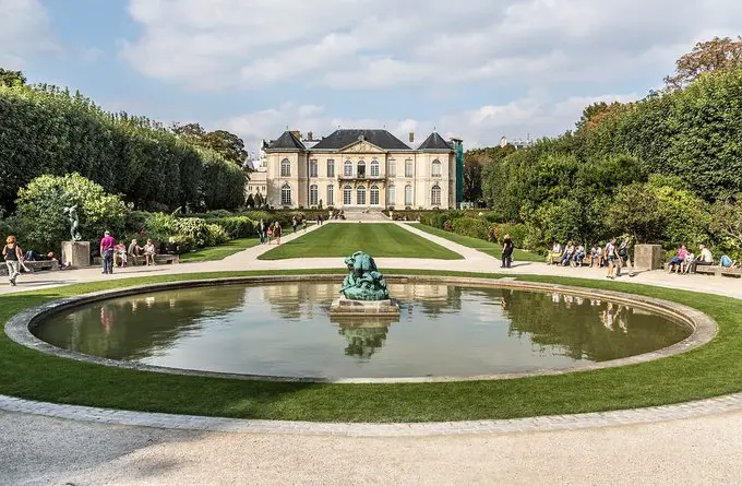Der Garten des Musée Rodin