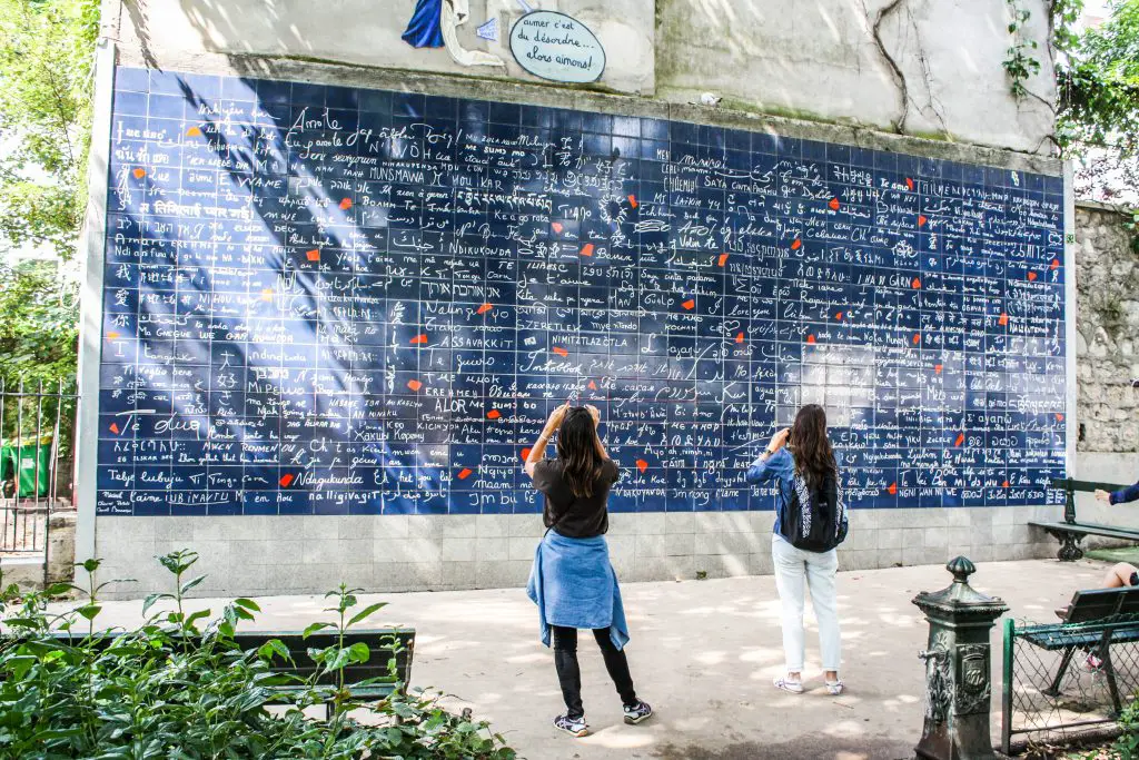 Mur des Je t'aime