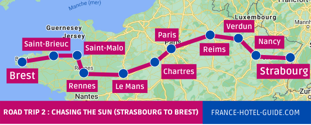 road trip 2 strasbourg to brest