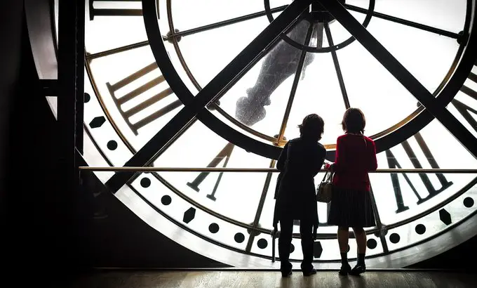 Clock of the Orsay Museum