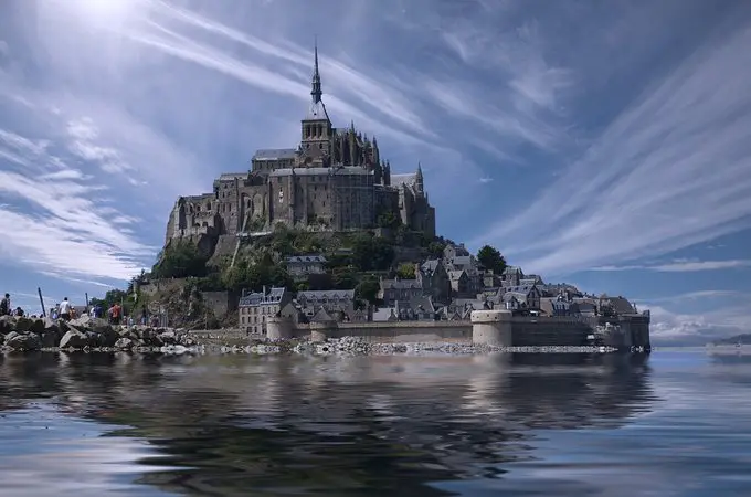 The mount Saint-Michel