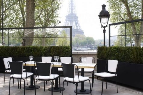 Café terrasse Paris Tour Eiffel