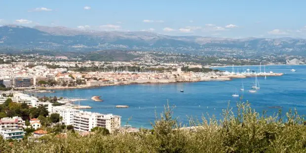 Antibes from Notre-Dame-de-la-Garoupe