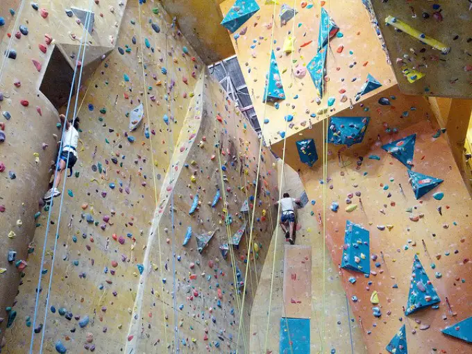 Indoor climbing