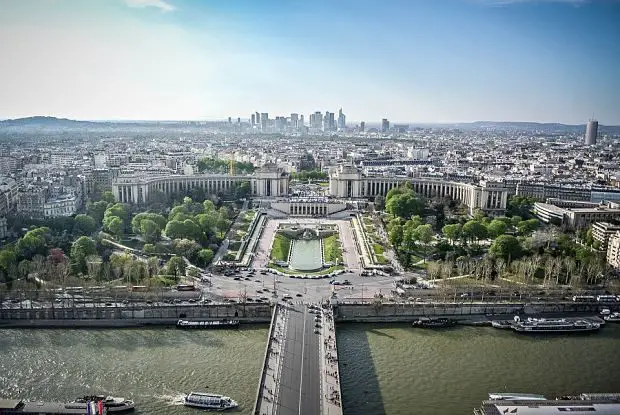 Eiffel Tower view Paris