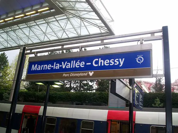 train from paris to marne la vallee chessy