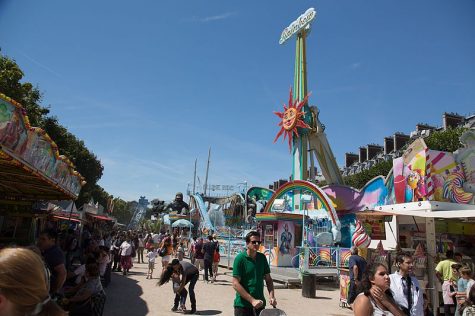 Fair held in the Jardin des Tuileries
