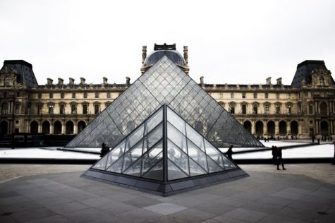 paris and louvre in december