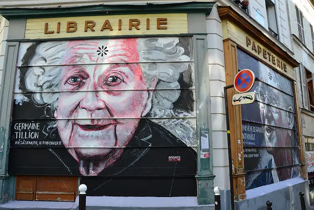 arte de rua em Bairro de Ménilmontant