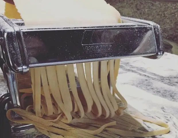 fresh pasta at Allegra
