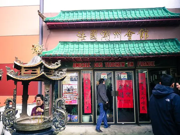 Buddhist temple in Paris