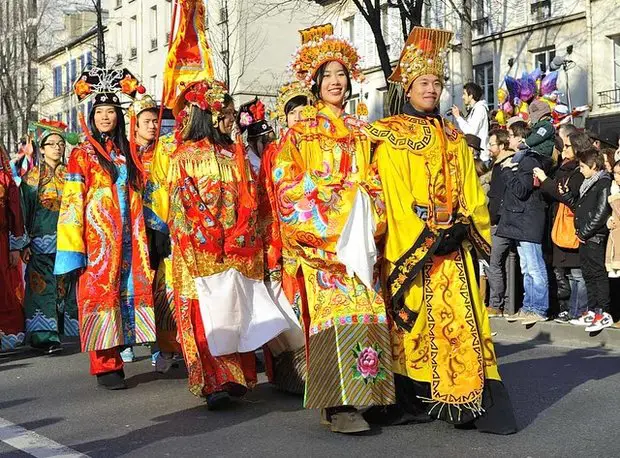 Chinese new year parade