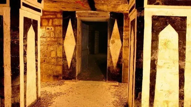 The Catacombs tour in Paris