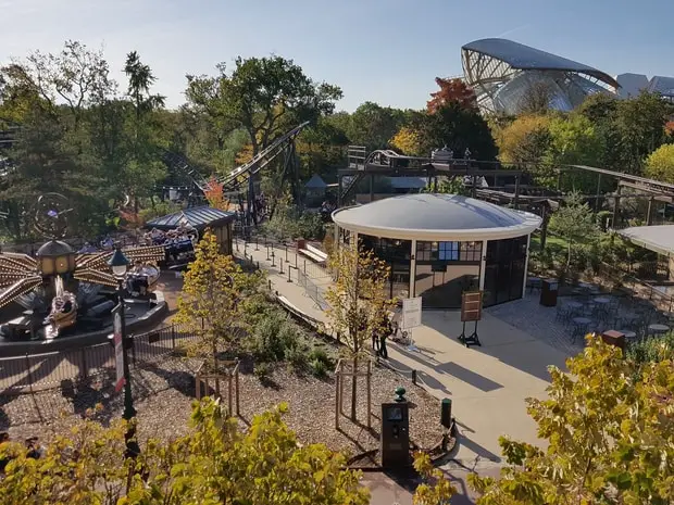 Jardin d'acclimatation Birdview