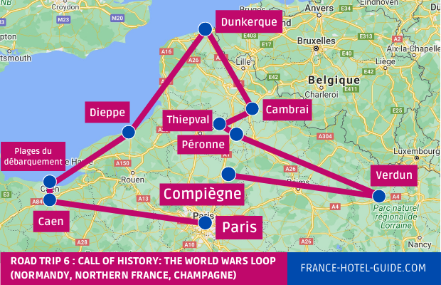 road trip 6 world wars