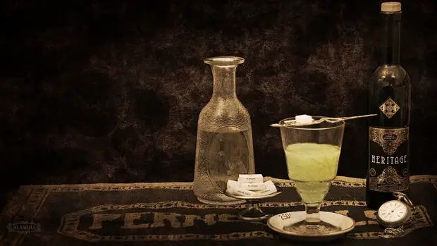 Absinthe drink