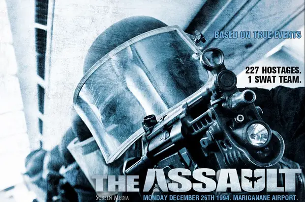 The assault poster