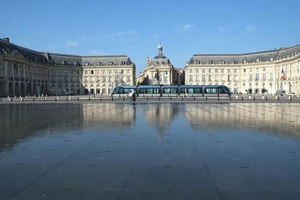 Bordeaux the Place de la bourse