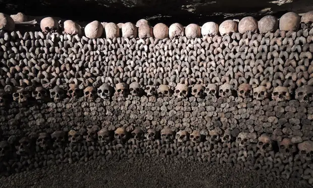 Paris catacombs