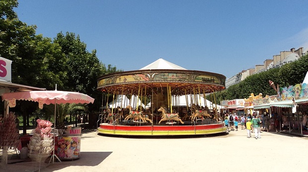 Tuileries' rides