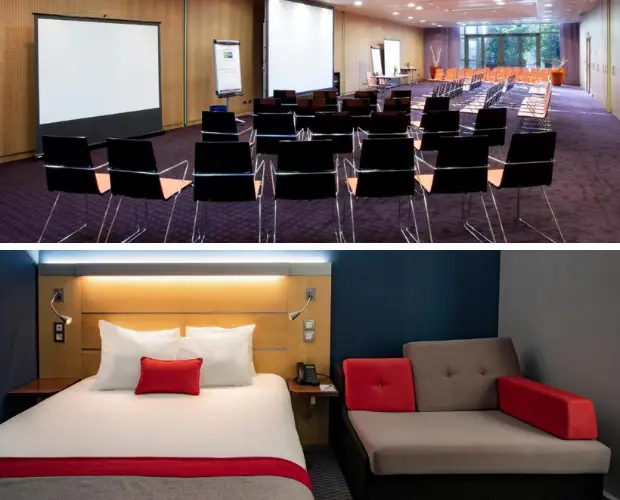 Conference room and Bedroom HolidayIn Express la Villette