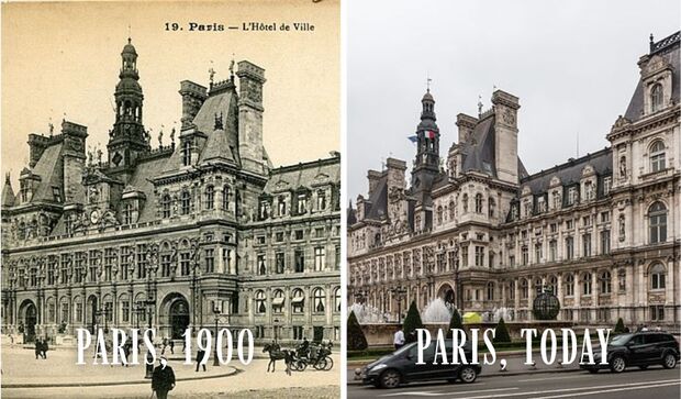 Hôtel de Ville 1900-2024