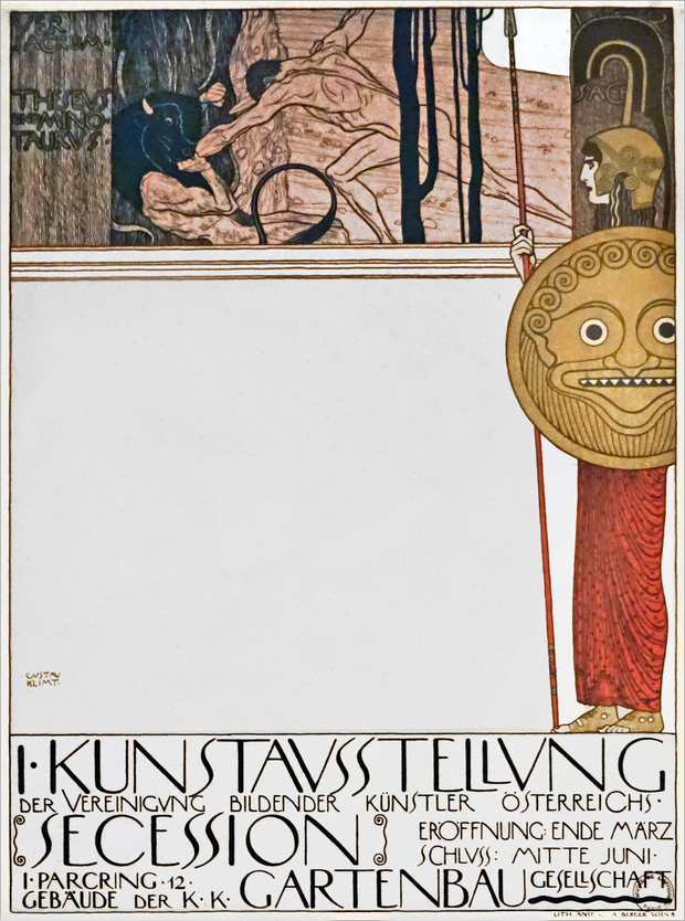 Litographie de Gustav Klimt