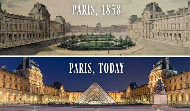 Louvre 1858-2024