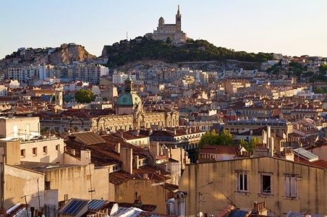 Marseille, a view of Notre-Dame