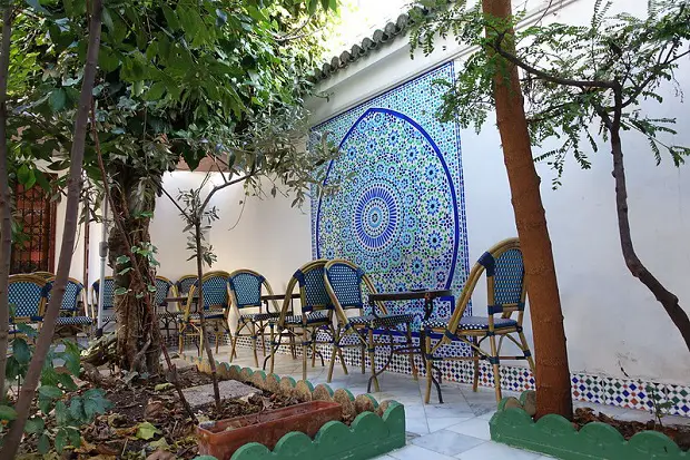 La maison de thé de la mosquée