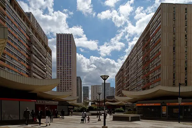 Olympiades and their skyscrapers