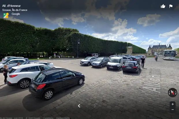 Free parking spots in Sceaux