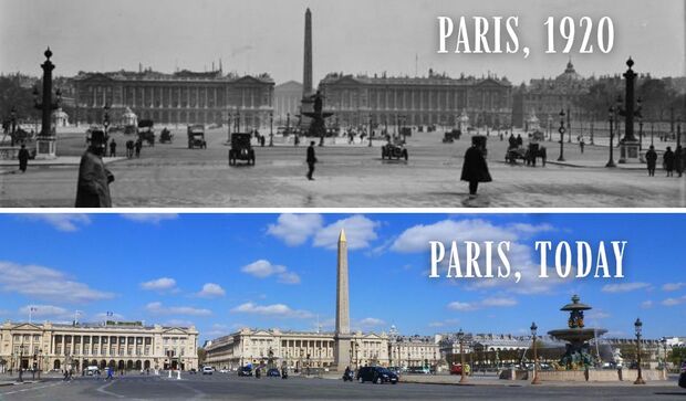 Place de la Concorde 1920-2024