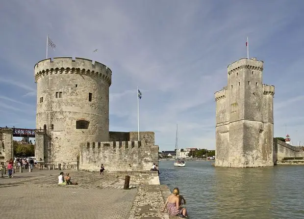 The Vieux Port’s towers