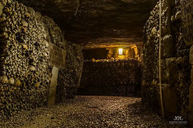 Paris catacombs