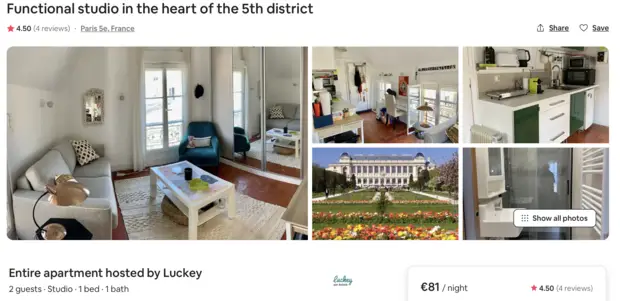 Airbnb Quartier Latin