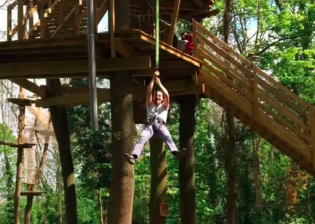 Tree climbing park