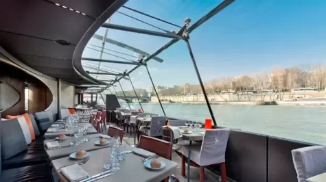 inside of parisian boat