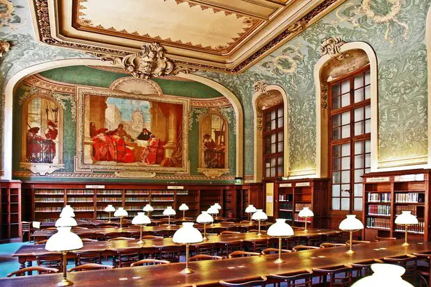 The Bibliothèque De La Sorbonne