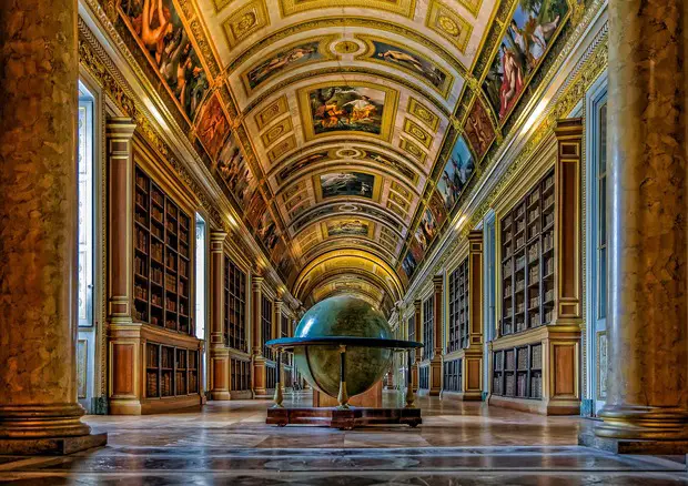 The palatial library