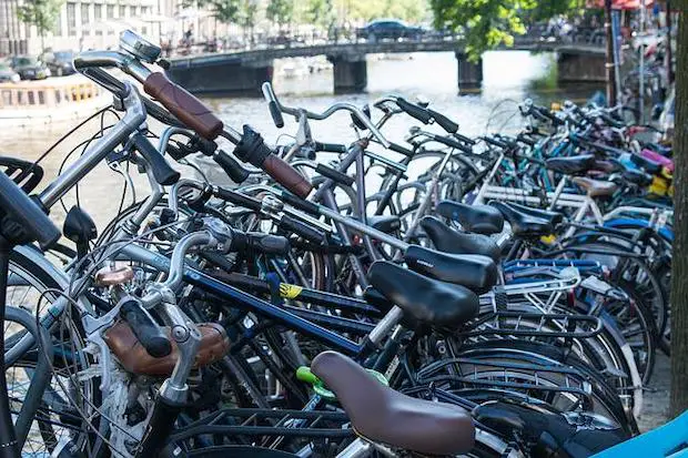 Bikes and Bicycles in Amsterdam