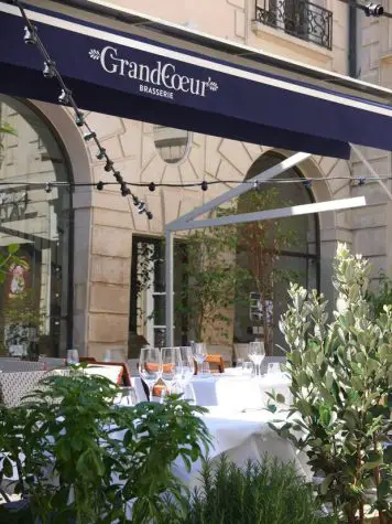 The restaurant grand-coeur