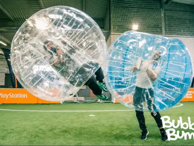 bubble football