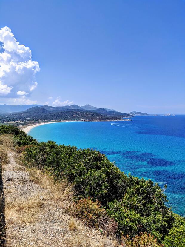 A beautiful bay in Calvi